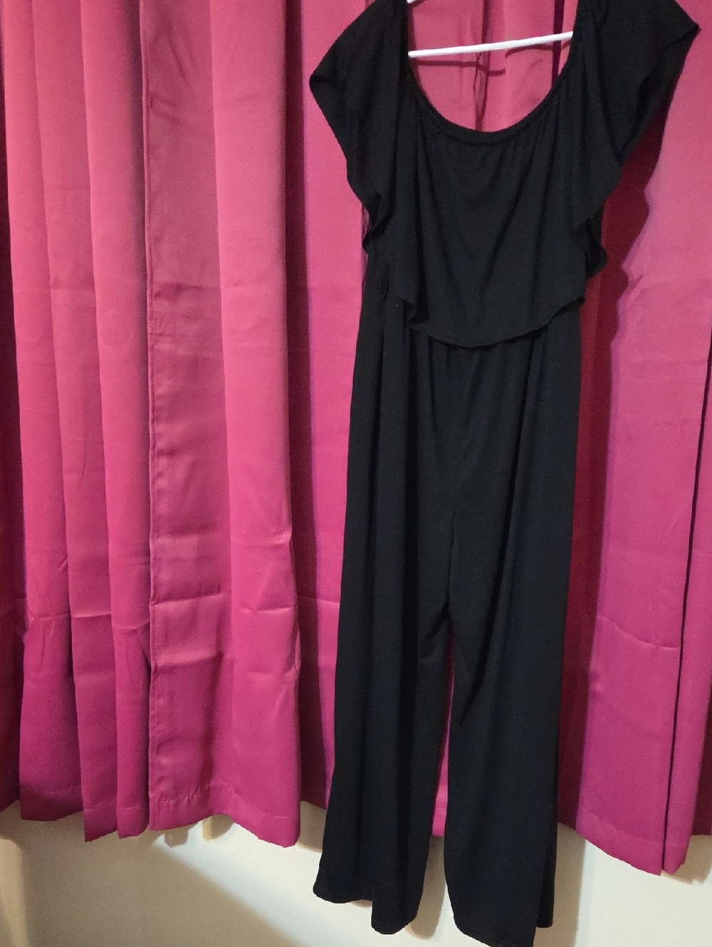 no brand name black jumper pants  2X